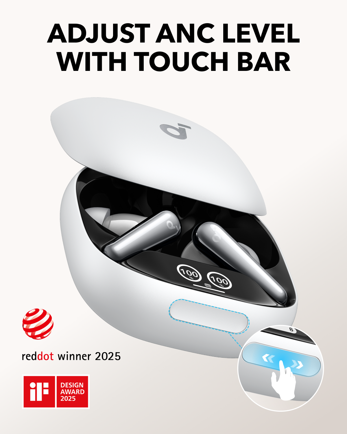 SoundCore Liberty 4 Pro - White