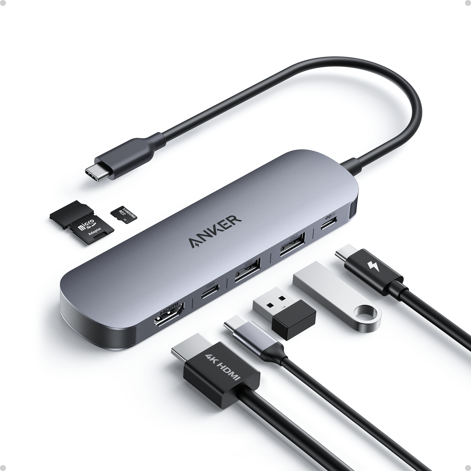 Anker USB C Hub, 7-in-1