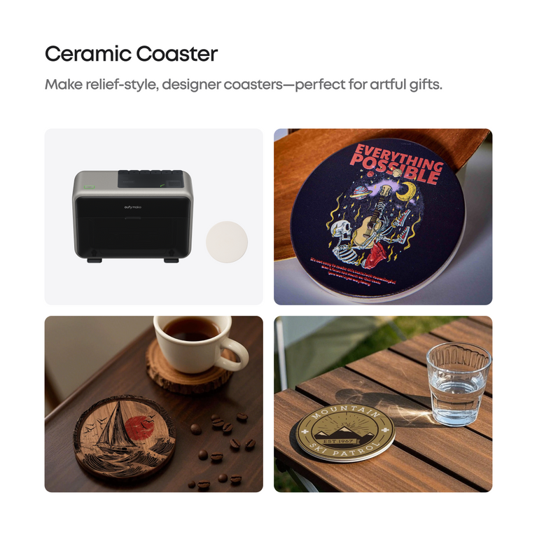 EufyMake Ceramic Coaster