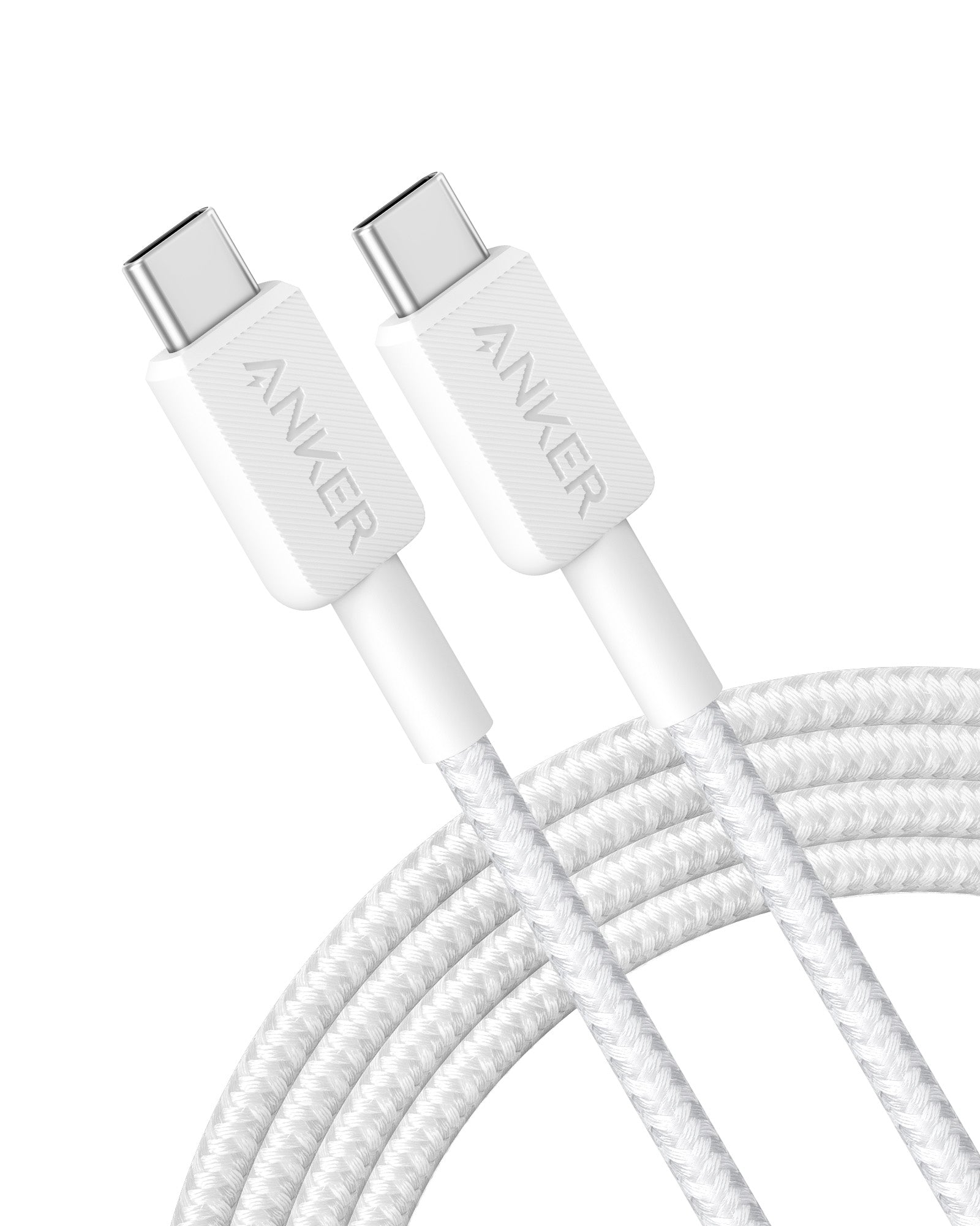 Anker 322 USB-C to USB-C Cable 1.8m,6ft - White