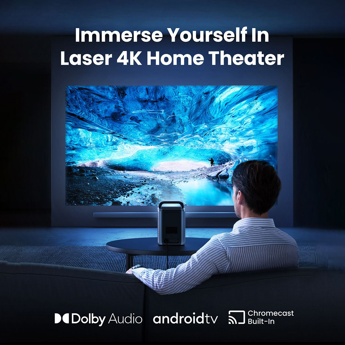 Anker Nebula Cosmos Laser 4K Projector