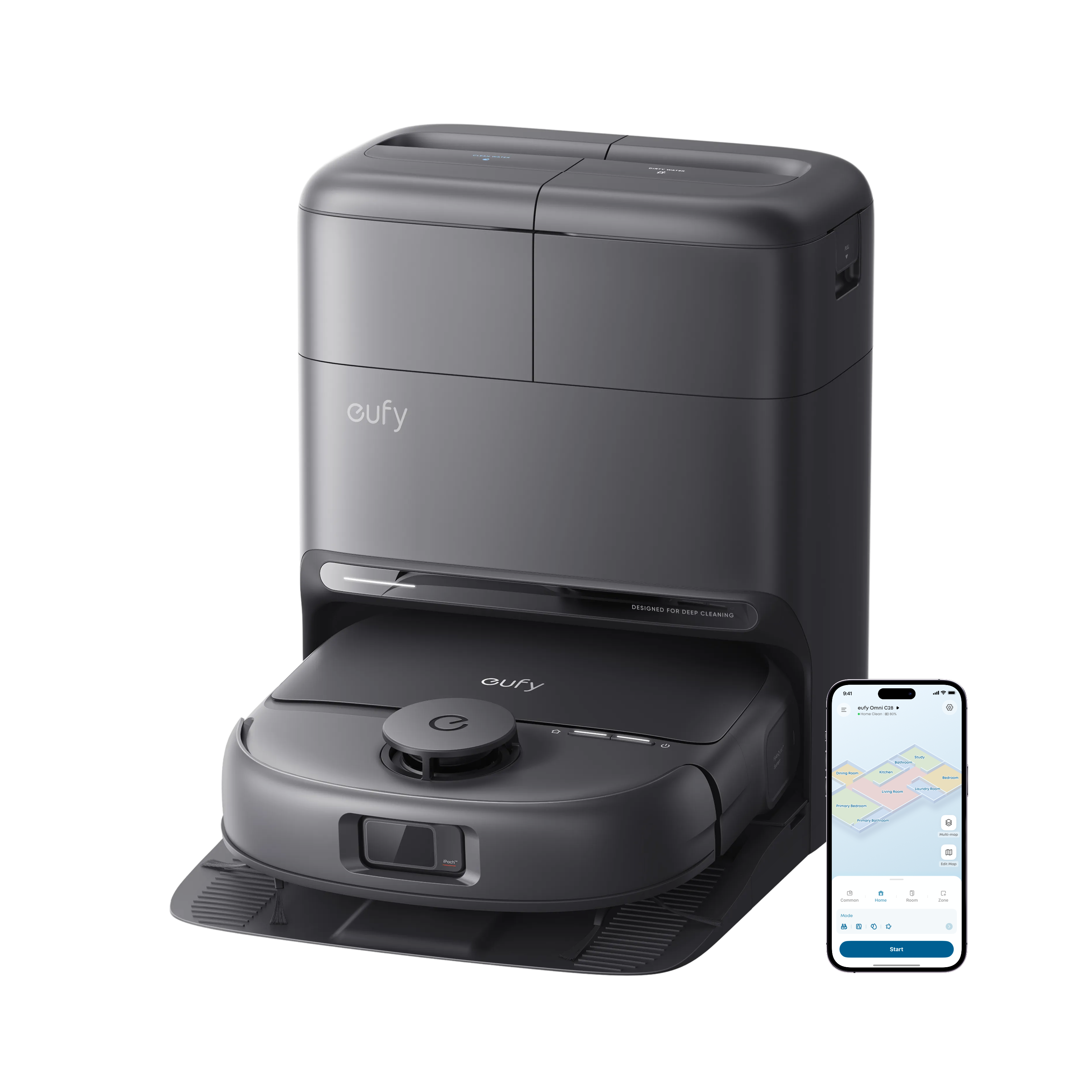 Eufy Robot Vacuum Omni C28- Black
