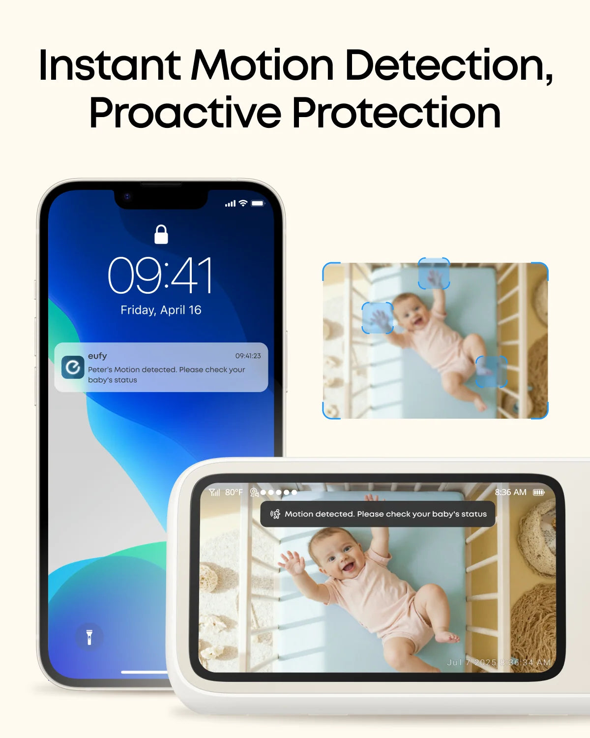 eufy Baby C10 2K Pan-Tilt Add-On Camera