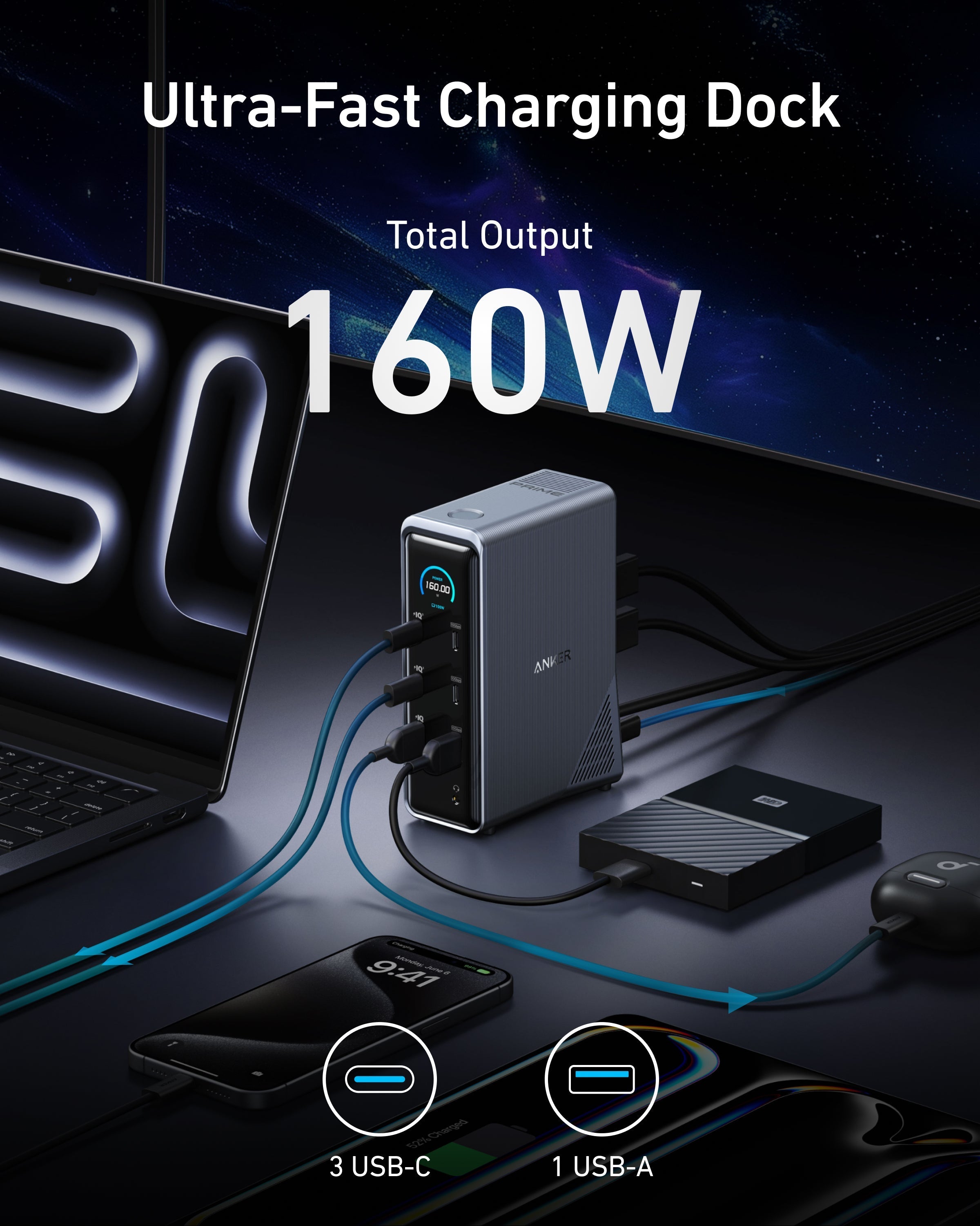 Anker Prime 14-in-1 Docking Station | Anker Kuwait