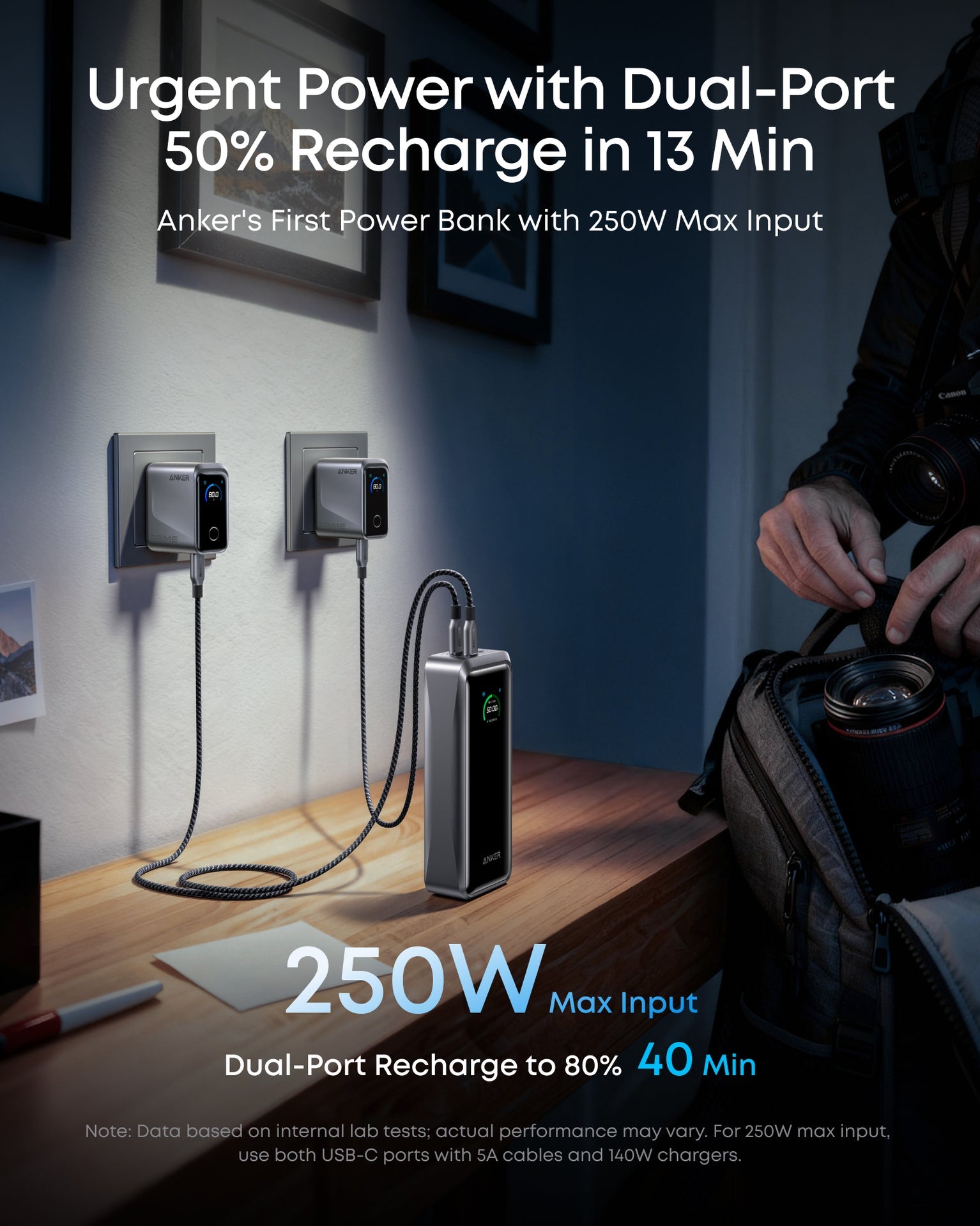 Anker Prime Power Bank 26K, 300W | Anker Kuwait