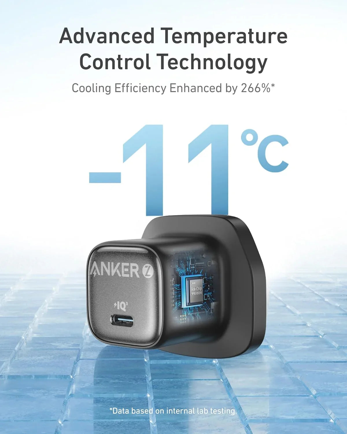 Anker 737 Charger with Advanced Temperature Control, -11°C Cooling, IceChip Tech, Anker Kuwait