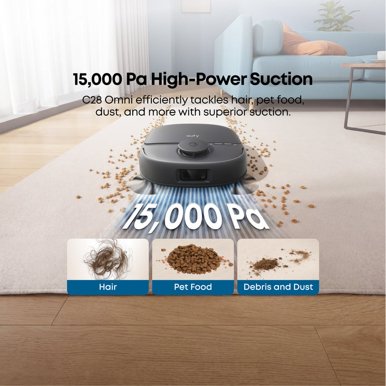 Eufy Robot Vacuum Omni C28- Black