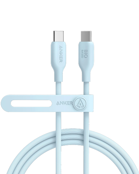 Anker Powerline 544 USB-C to USB-C Cable 140W (Bio-Based)-Blue