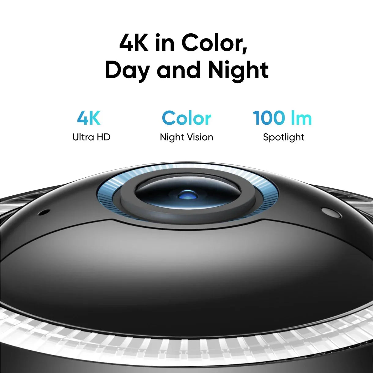 4K Color Night Vision Security Camera with 100lm Spotlight - Anker Kuwait