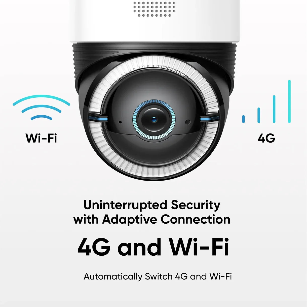 4G and Wi-Fi security camera with adaptive connection for uninterrupted monitoring, Anker Kuwait