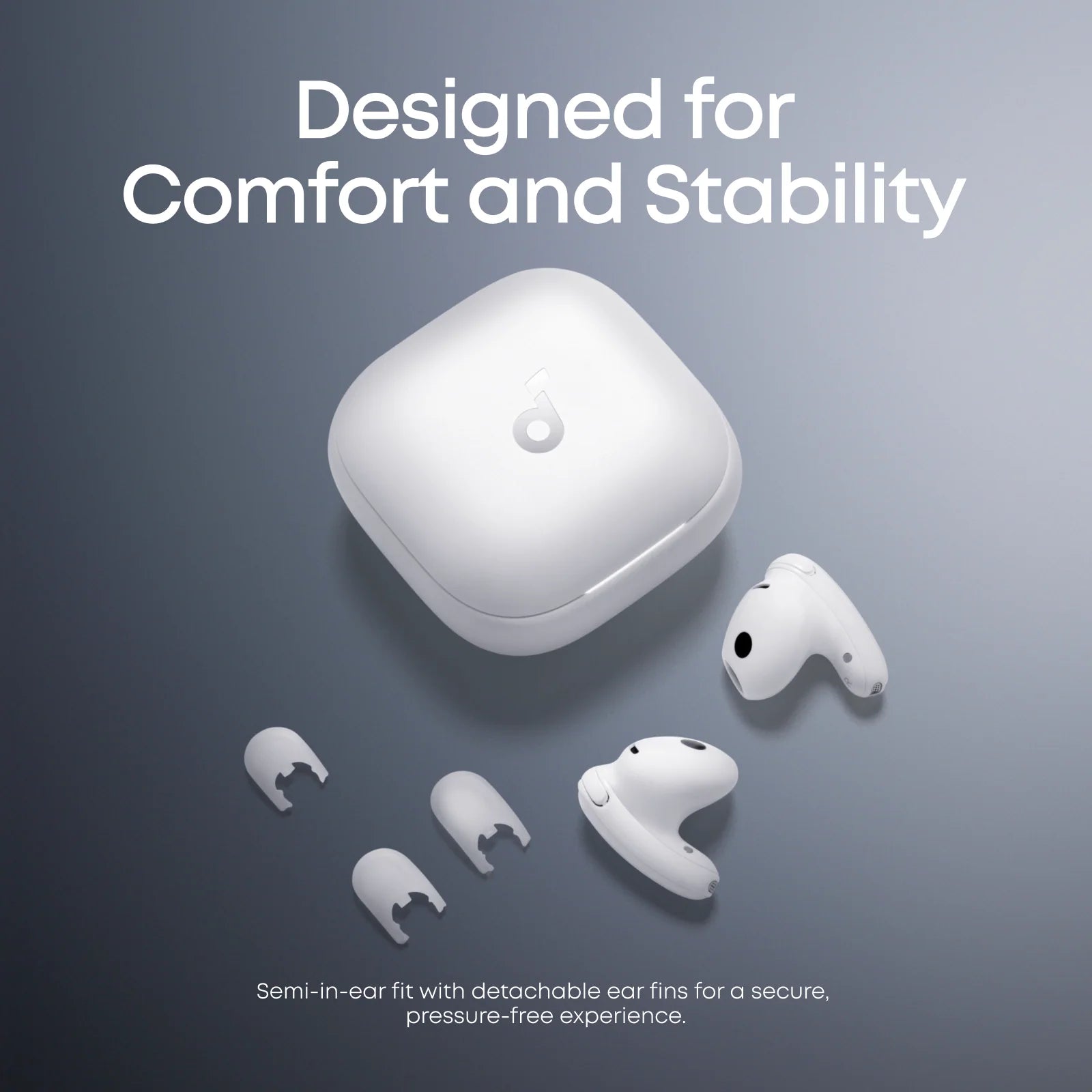 Soundcore Liberty Semi-in-Ear ANC -White