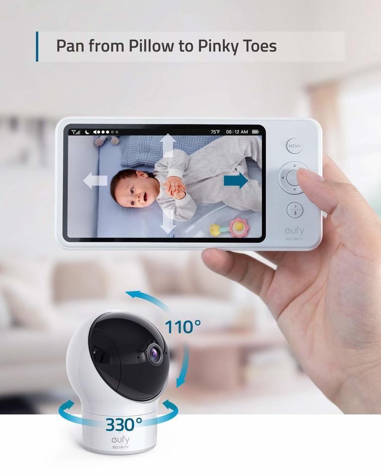 Eufy SpaceView HD Wireless Baby Monitor - Anker Kuwait