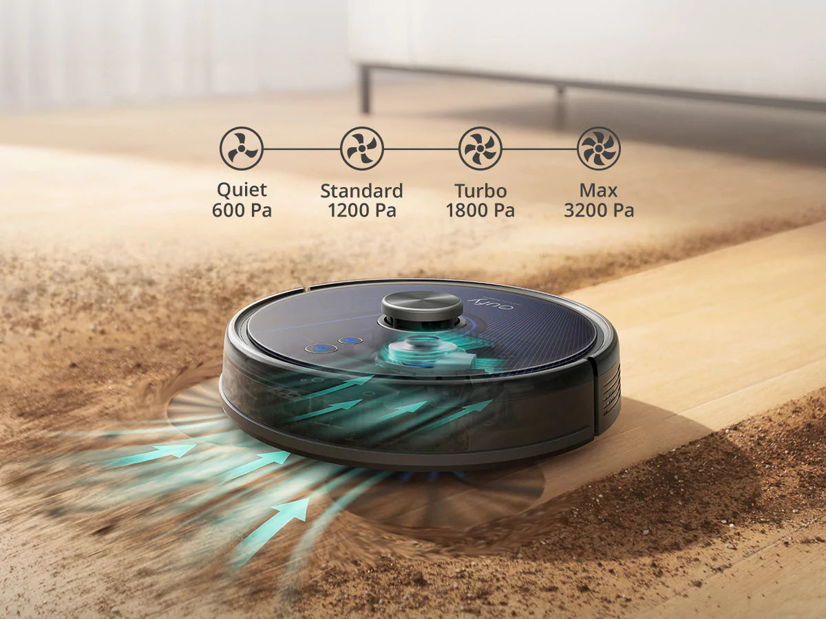 Eufy RoboVac L35 Hybrid+ -Black