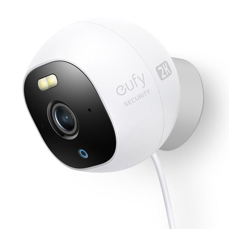 Eufy Spotlight Outdoor Cam Pro Wired 2K Wi-Fi - White - Anker Kuwait