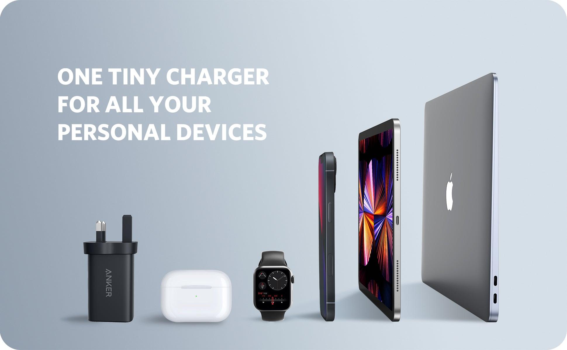 Anker PowerPort III 3-Port 65W Pod-Black - Anker Kuwait