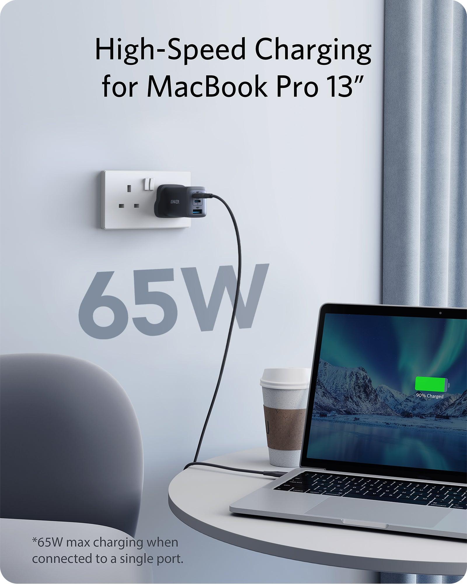 Anker PowerPort III 3-Port 65W Pod-Black - Anker Kuwait