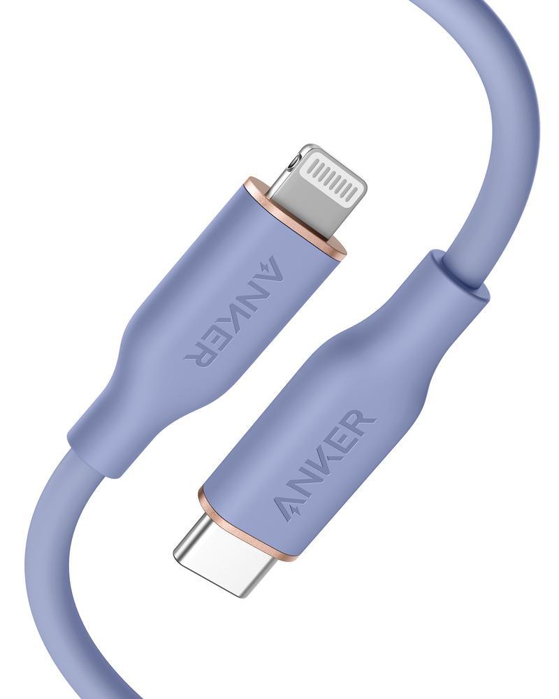 Anker PowerLine III Flow USB-C to Lightning (90cm/3ft) - Anker Kuwait