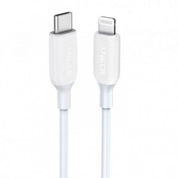 Anker PowerLine III USB-C to Lightning -White - Anker Kuwait