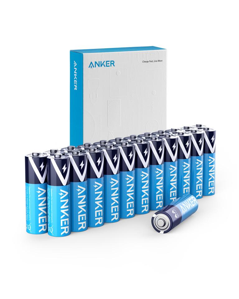 Anker Alkaline AA Batteries - Anker Kuwait
