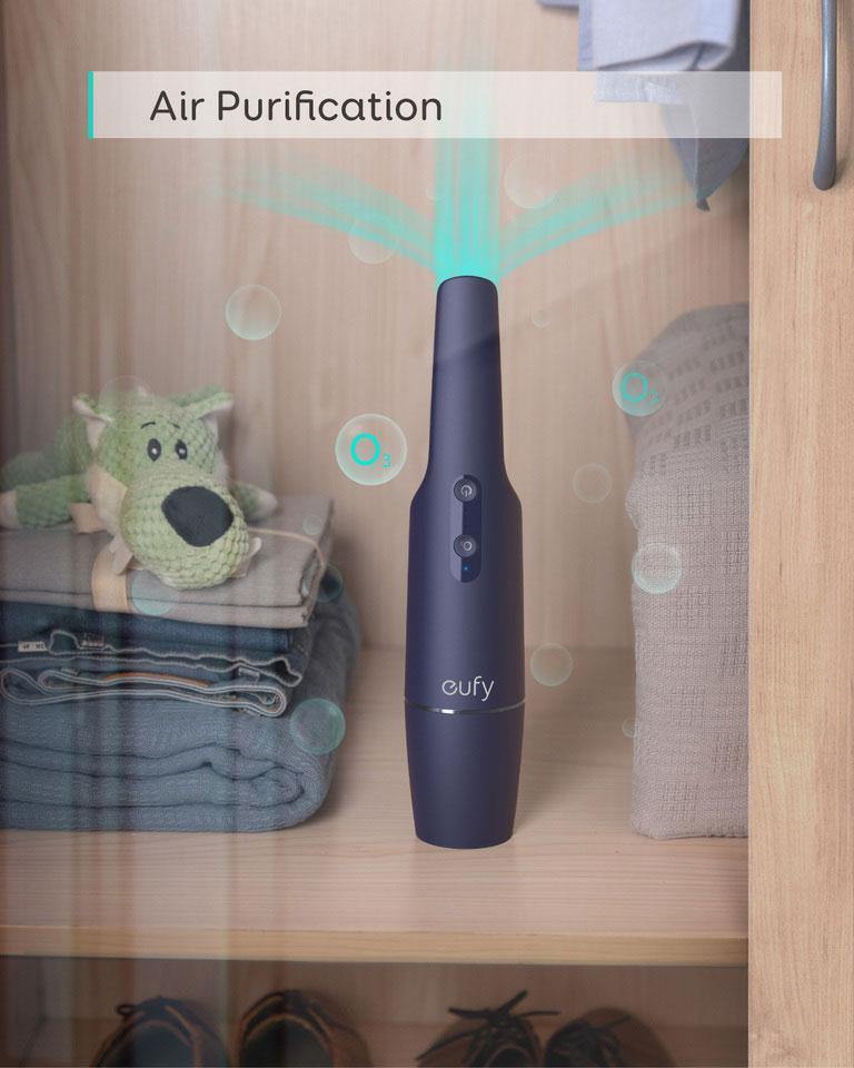 Eufy HomeVac H11 Pure with Ozone Purification -Blue - Anker Kuwait