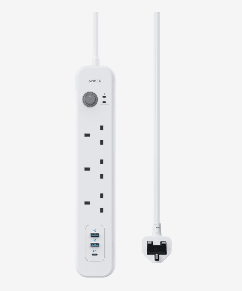Anker PowerExtend USB-C 6-IN-1 PowerStrip -White - Anker Kuwait
