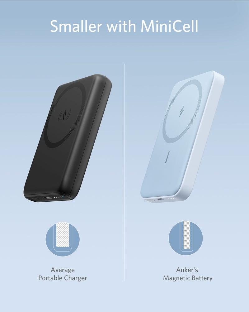 Anker PowerCore Magnetic 5K With Bracket -Black - Anker Kuwait