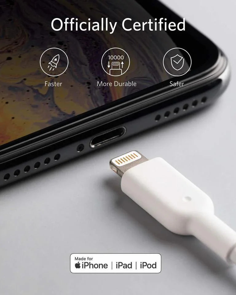Anker PowerLine II Lightning (90cm/3ft) C89 - Anker Kuwait