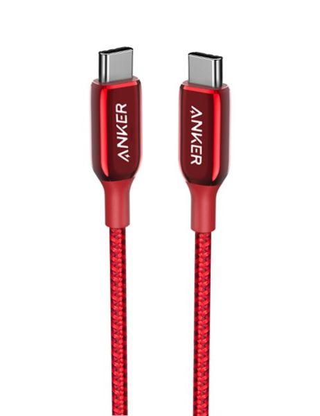 Anker PowerLine + III USB-C to USB-C -Red - Anker Kuwait