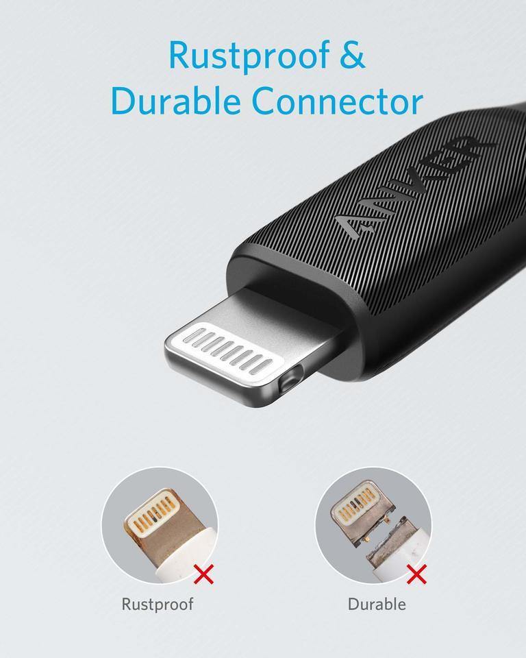Anker PowerLine III USB-C to Lightning -Black - Anker Kuwait