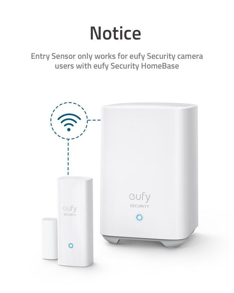 Eufy Entry Sensor - White - Anker Kuwait