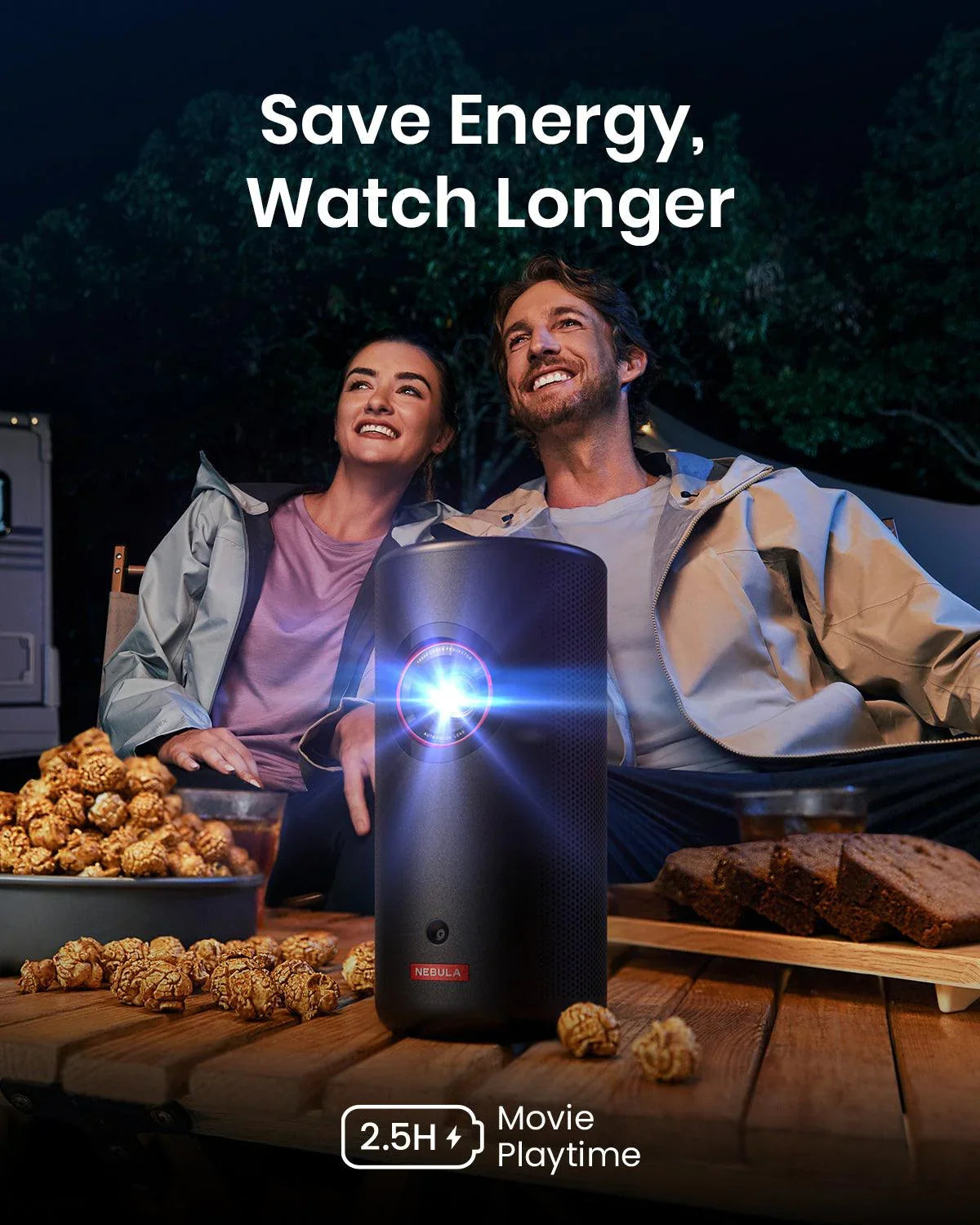 Nebula Capsule 3 Laser - Black - Anker Kuwait